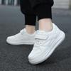 Tenis Sneakers Kids Spring/Autumn New Boys Girls Sports Shoes Casual Board Shoes Leather Soft Soled Children Small White Shoes