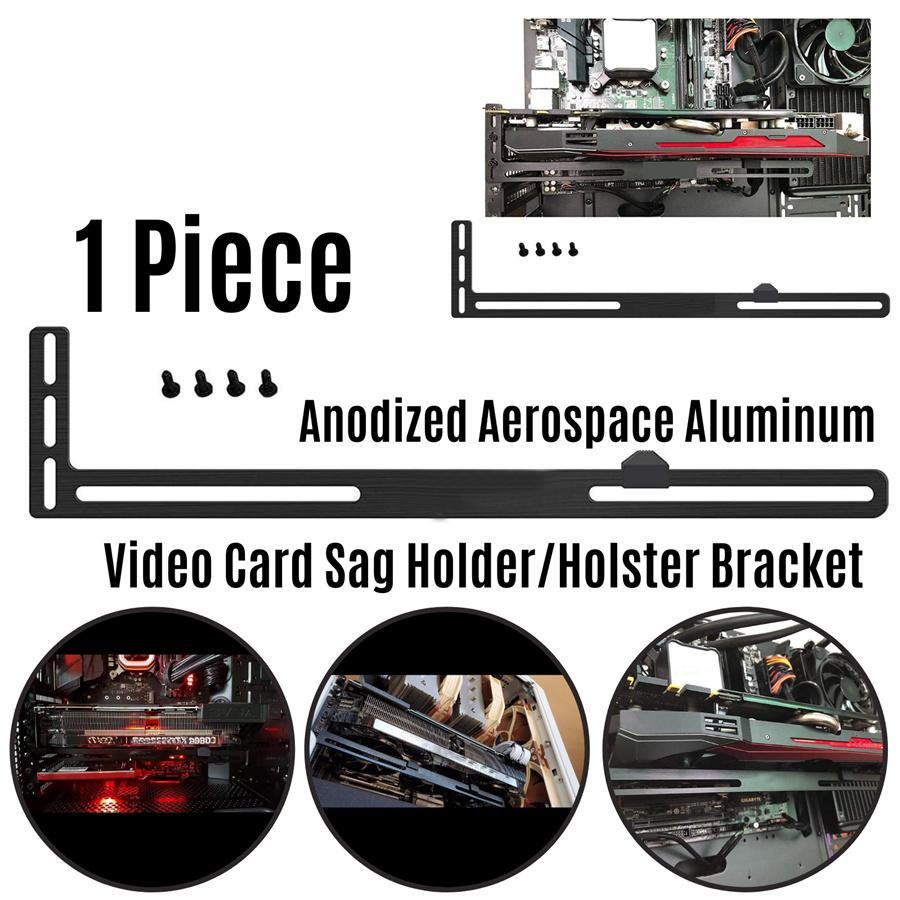 Graphics Card GPU Aerospace Aluminum Brace Support Video Card Sag Holder Bracket