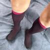 Socks Striped 1 Pairs Breathable Business Socks Casual