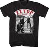 НОВИНКА ХИТ ZZ Top Черный Хлопок Мужская Короткий Рукав S-345XL AD246 Унисекс Футболка С Принтом