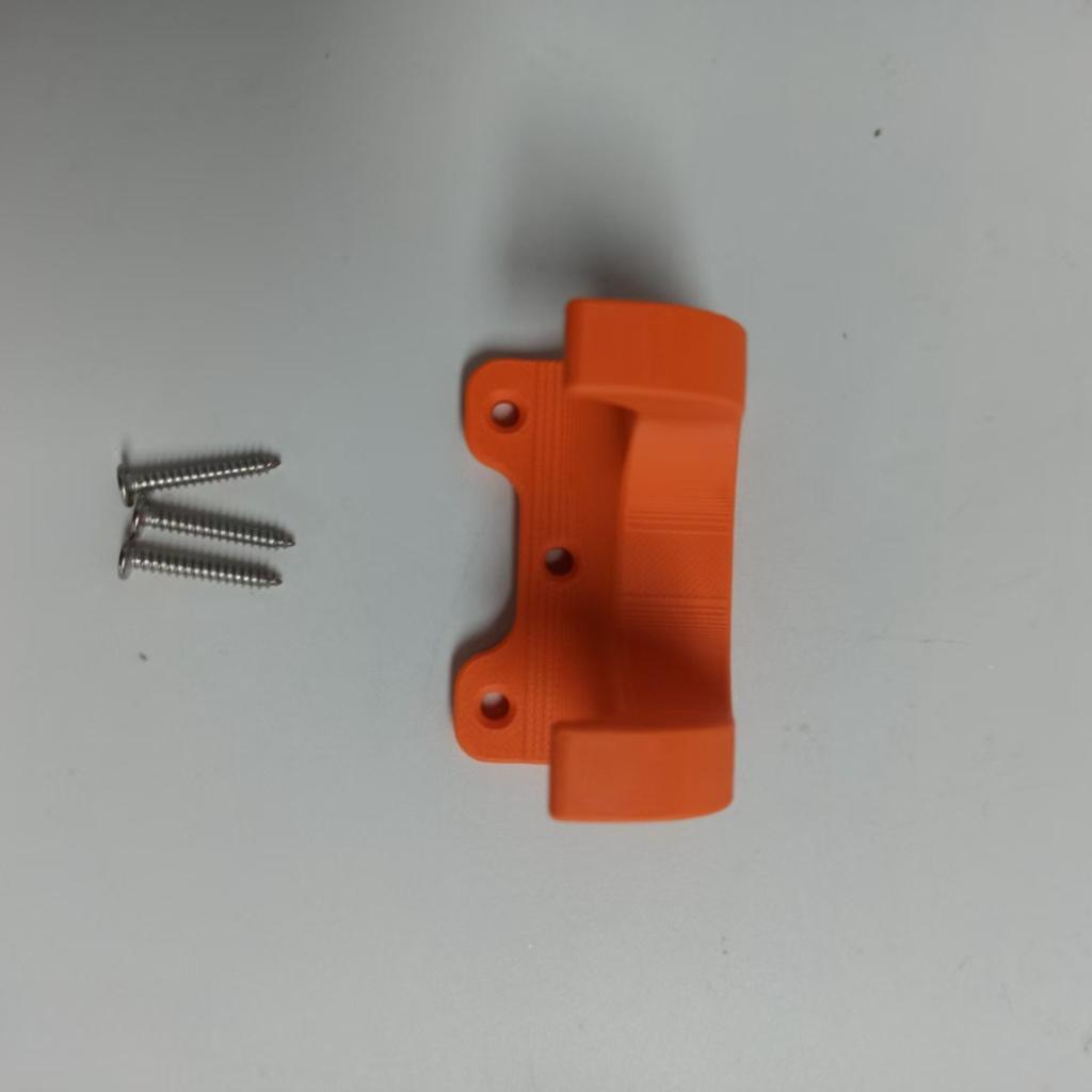 3-Pack Garden Tool Holder Wall Mount, Heavy Duty Steel Tool Organizer Rack for Shovel Rake Hoe, Garage Shed Outdoor Tool Storage Hanger with Screws