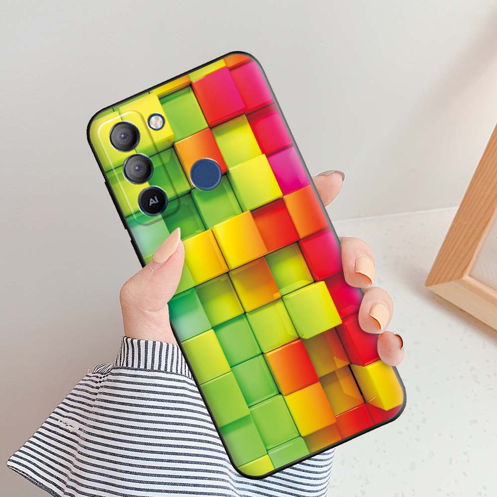 Чехол для Tecno Pop 5 LTE Чехол для Tecno Pop 5 LTE ТПУ Крутые Мраморные Чехлы Для Tecno Pop 5 LTE Защитная Силиконовая Задняя Крышка Корпус