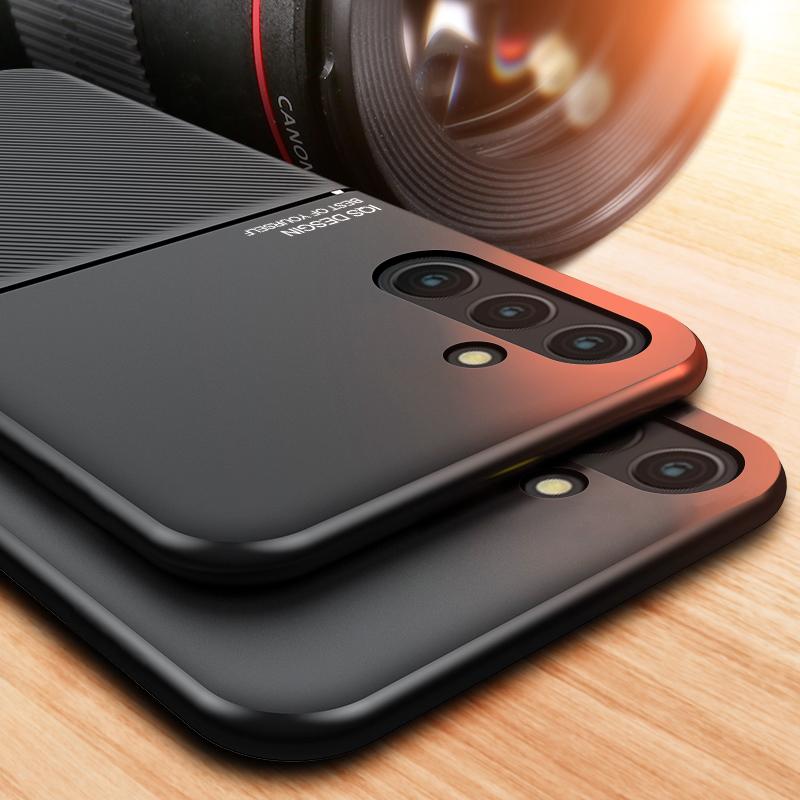 Чехол для Samsung Galaxy A04s SM-A047F Кожаный Магнитный Автодержатель Чехол для телефона Для Samsung A04S A 04S Мягкая Силиконовая Задняя Крышка