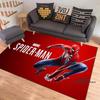 3D-Printed Cartoon Spider-Man Rug — Ideal for Home Decor (Bedroom, Living Room, etc.); Fluffy Square Carpet, Soft Area Rug, and