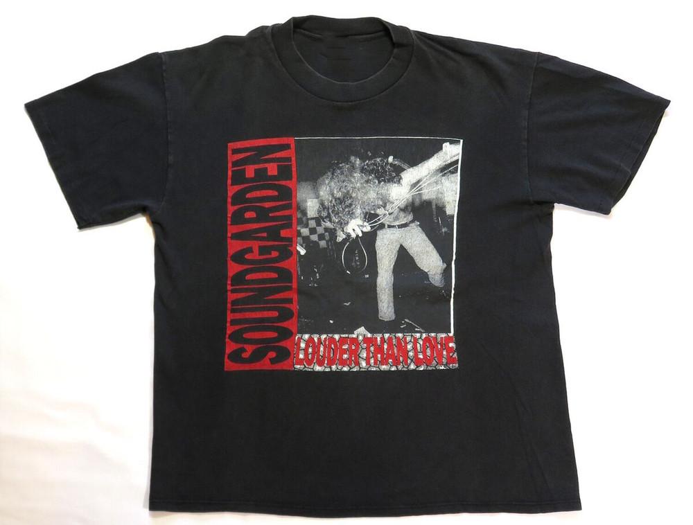 Soundgarden Vintage T Shirt 1989 Louder Than Love New all size Shirt Unisex T-Shirt