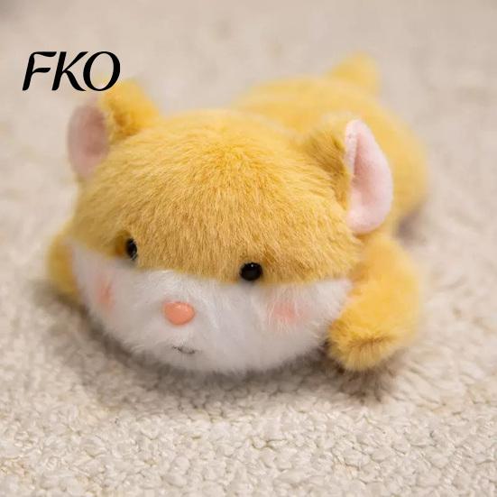 Fluffy Car Dashboard Toy Plush Magnetic Ornament, 15cm Soft Stuffed Animal Decor for Center Console Dashboard, Rearview Mirror, Refrigerator,