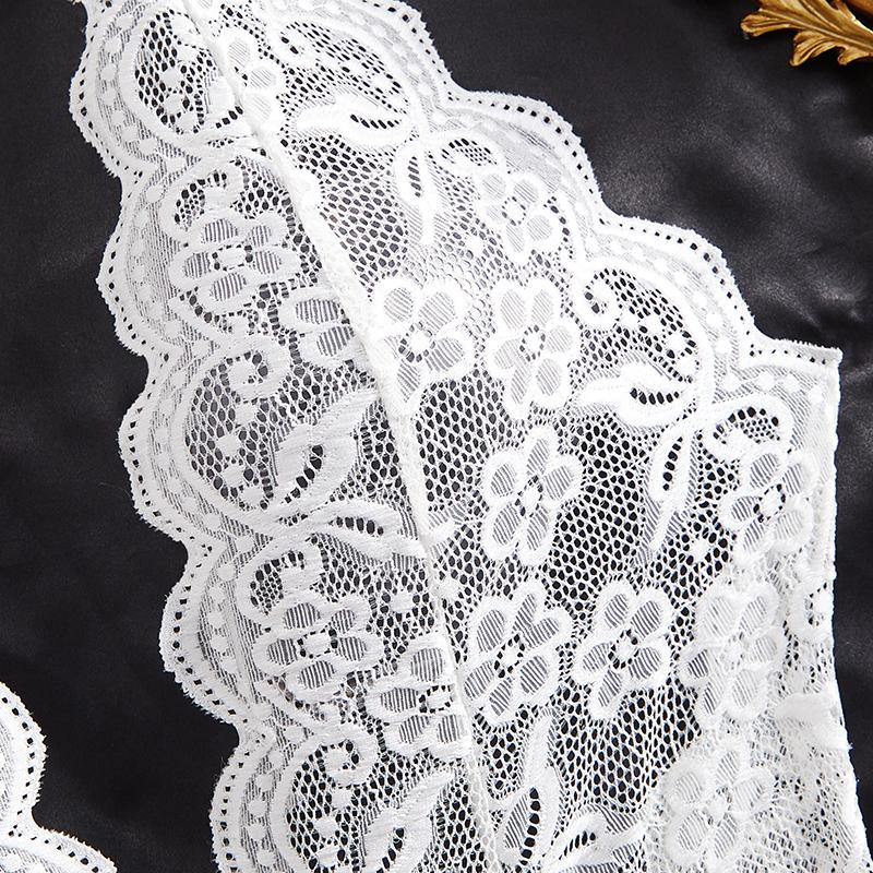 Сексуальное нижнее белье для женщин, цельный прозрачный кружевной комбинезон-пижама, боди с глубоким вырезом, без ластовицы, тедди, кукла, эротические костюмы