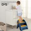 Детская складная лестница-стремянка для ванной комнаты, приучение к горшку, противоскользящая, безопасность малышей, 2 шага, установка-подставка для ног для горшка для детей, способствующая независимости