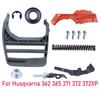 Для Husqvarna 362 365 371 372 372XP Цепной тормоз Рукоятка Крышка Втулка Коленный шарнир 503 76 49-03, 503764903, 503 75 11-03, 503751103
