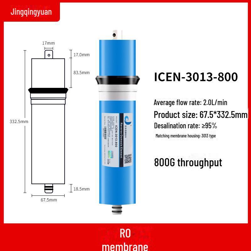 Универсальный фильтр для очистки воды с обратным осмосом, 75 г/100 г/400 г, для питья напрямую