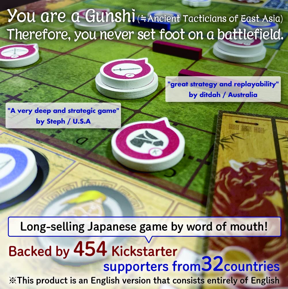 The Art of Strategy English Edition 2 Players Strategy Boardgame Designed by Gunshi Gunshi English Edition Gunshi Japanese,