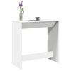 VidaXL Bar Table White 102x50x103.5 Cm Engineered Wood 854427