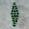 Chrome Diopside Gemstone Handmade 925 Sterling Silver Bracelet 7-8" M-296