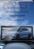 Закаленная пленка против бликов для навигационной панели 2022-2025 BYD Seal 06 GT EV
