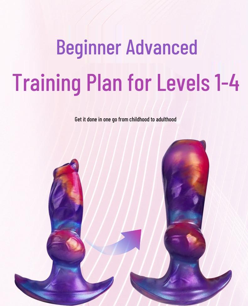 Силиконовый магнитный расширитель точки G Анальная пробка