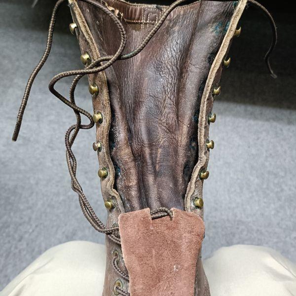 WHITES BOOTS SMOKE JUMPER рабочие ботинки 8.5B 25.5-26.5 коричневые 90-е? марочный(ИСПОЛЬЗОВАЛ)