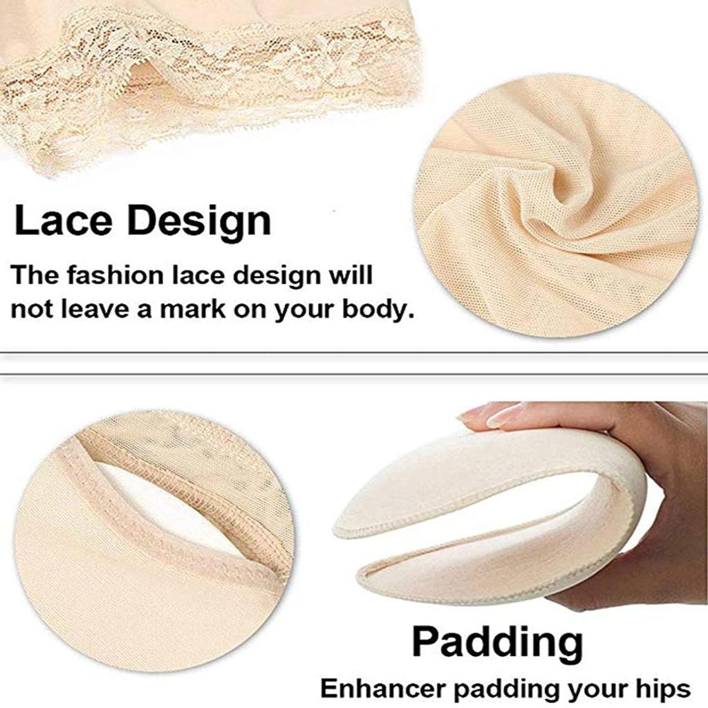 Женщины Body Shaper Ass Мягкие трусики для поднятия ягодиц Трусики для подъема бедер с подкладкой для задницы Нижнее белье Усилитель ягодиц Боксерские трусы Bum Push Up Boyshort