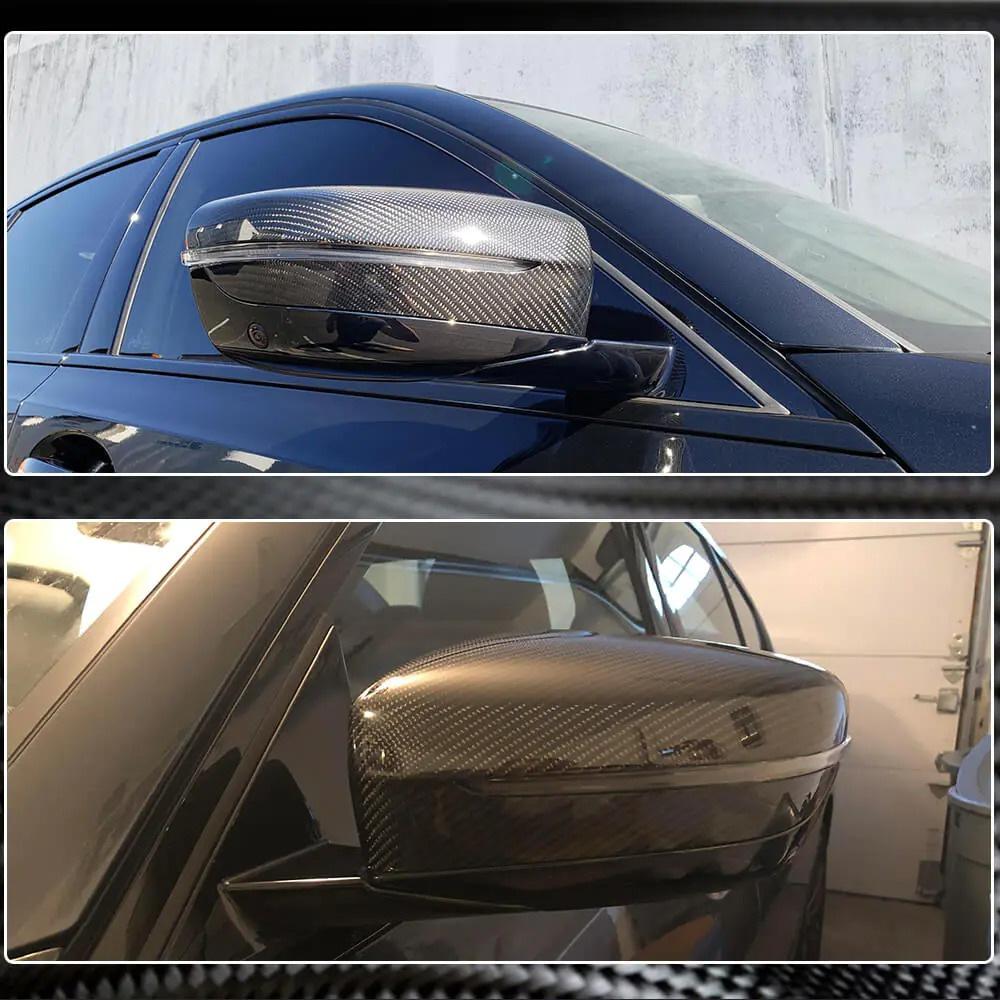 Накладки на зеркала M-Look Сухой карбон для BMW 5 серия G30/31 2017-2023 гг