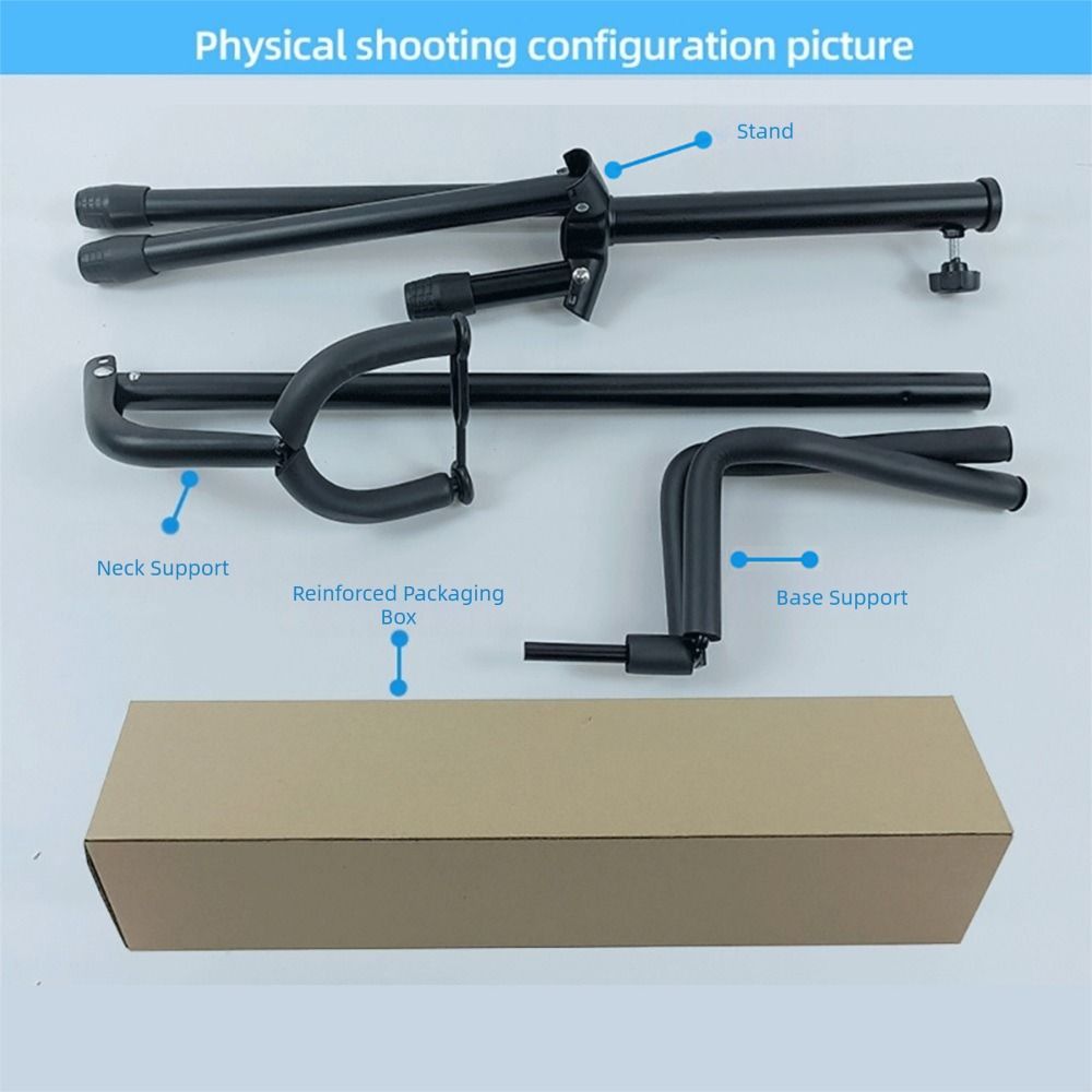 Складная стойка для демонстрации инструментов Стальной держатель для гитары Прочная поддержка для гитары Классическая гитара