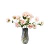 4 Head Peony Flower Simulation Home Living Room Decoration Fake Flower Interior Scenery Path