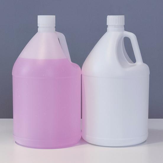 1 Gallon Plastic Bottle 3.8L Large Capacity Leak-proof Lids Empty Water Jug Heavy Duty Home Commercial Use Storage Container with Ergonomic Handle