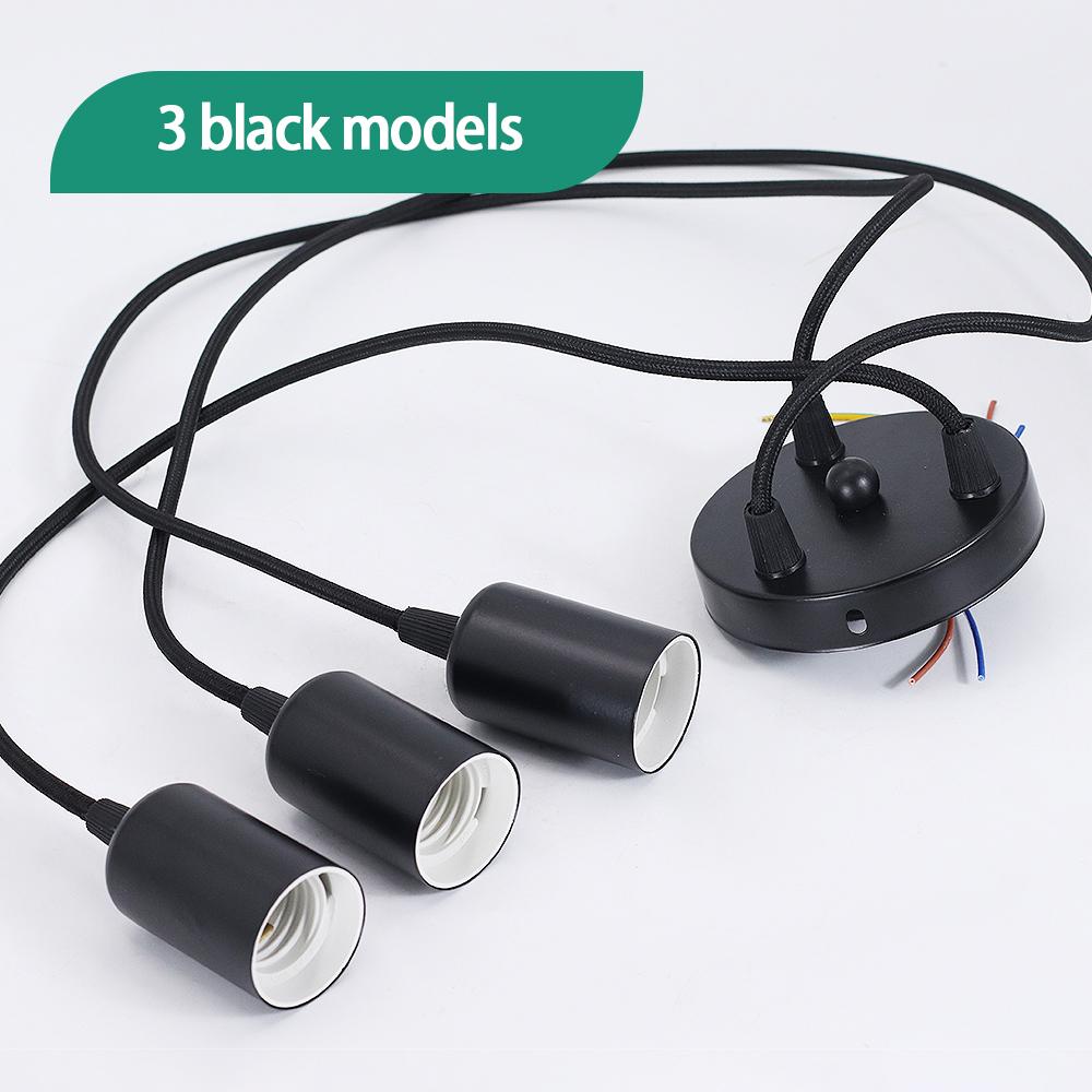 Светодиодные линейные подвесные светильники E27 90-260 В, украшение для спальни, гостиной, подвесная лампа, светильники для внутреннего освещения для ресторана, бара, кафе