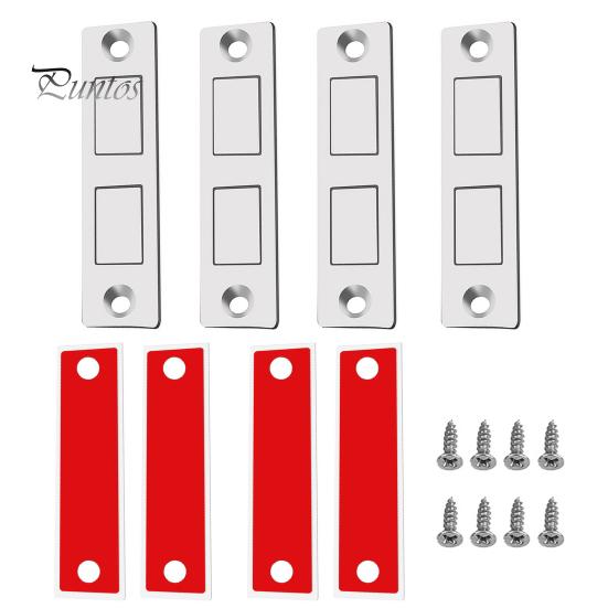 Дверные магниты Ультратонкая магнитная защелка на двери шкафа, самоклеящаяся, простая в установке, магниты для мебельного шкафа, дверная защелка