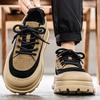 Модная обувь для мужчин Высококачественная платформа Обувь на платформе Тренд Большая голова Кожаные кроссовки Студенческие для улицы и отдыха Мужская обувь Zapatillas Hombre