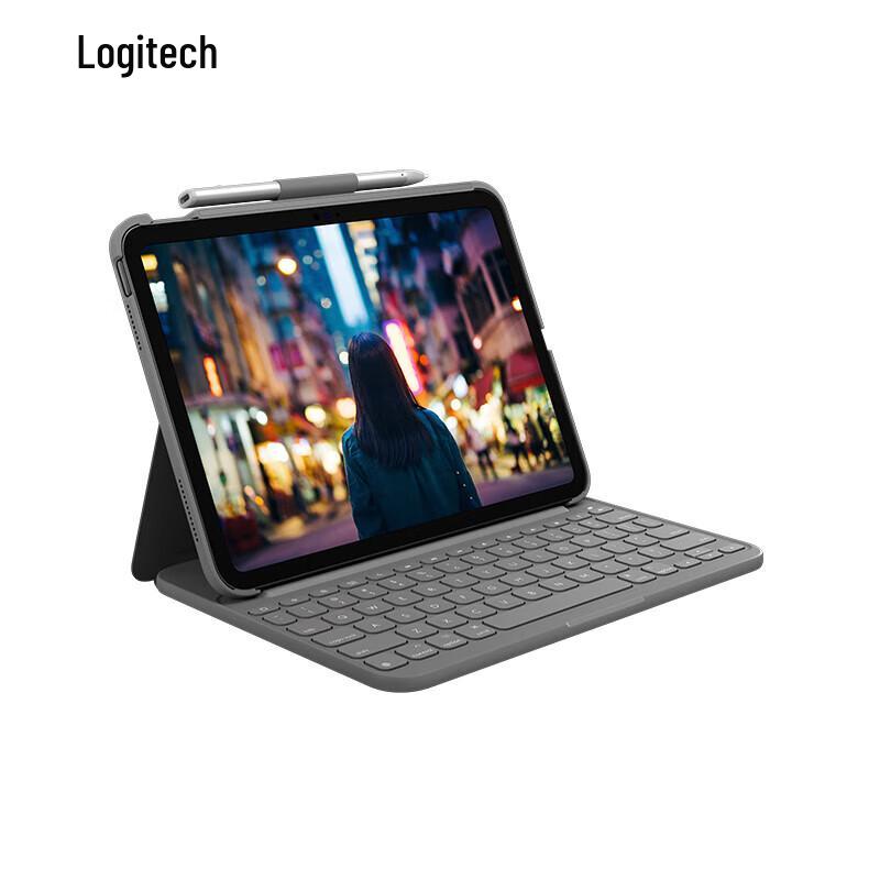 Logitech Slim Folio Keyboard Case for iPad 10th Gen