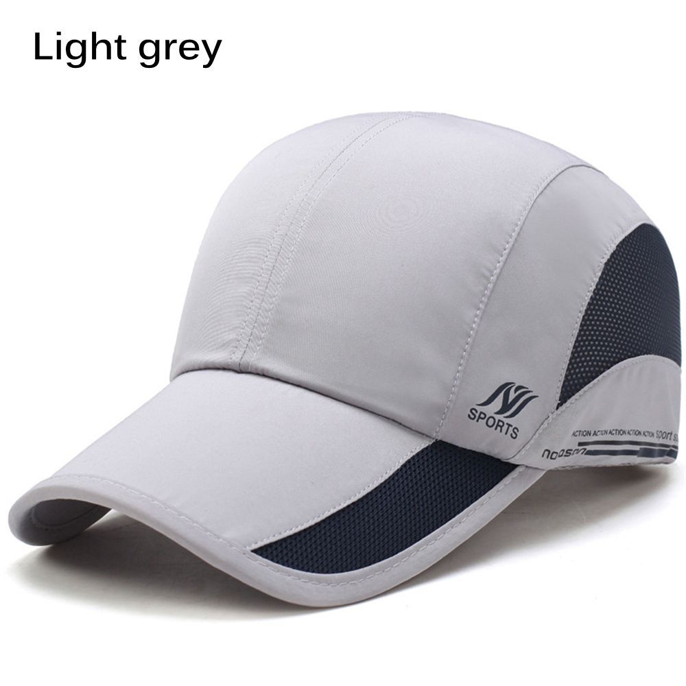 Водонепроницаемая беговая спортивная бейсболка из сетки для улицы, дышащая шляпа, солнцезащитный козырек