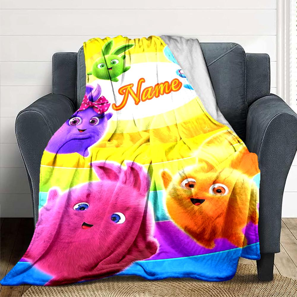 Custom Name "Shark Power: Tralalero Triala" blanket for Couch & Bed, Plush Cozy Fuzzy Blanket Super Soft & Warm Blankets for Fall and Winter. 0908123