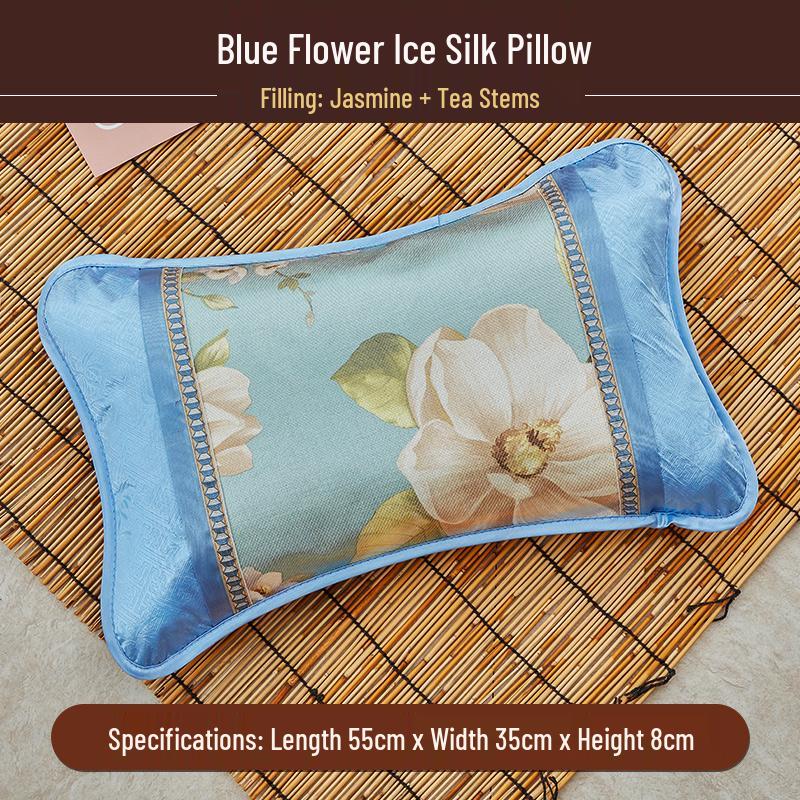 Free Shipping Summer Bamboo Cool Neck Pillow for Sleep, Adults & Kids
