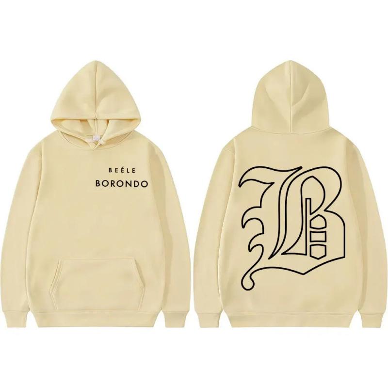 Европейский размер Rapero Beele Borondo Мужская футболка с логотипом Merch