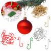 Holiday Christmas Hook S-Shape Hanger Christmas Tree 100pcs Decoration