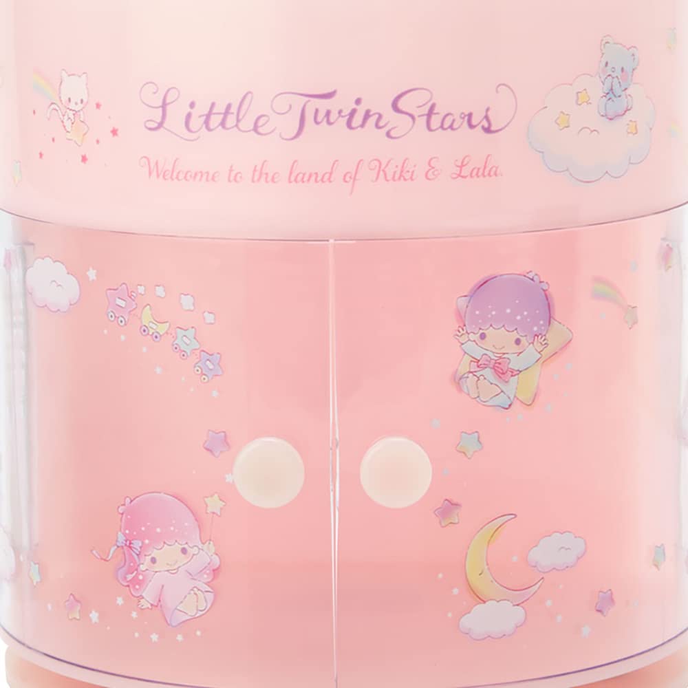 Sanrio Вращающаяся косметическая стойка Little Twin Stars Kiki Lala LITTLE TWIN STARS Персонаж 13 x 13 x 13 см 505447 SANRIO