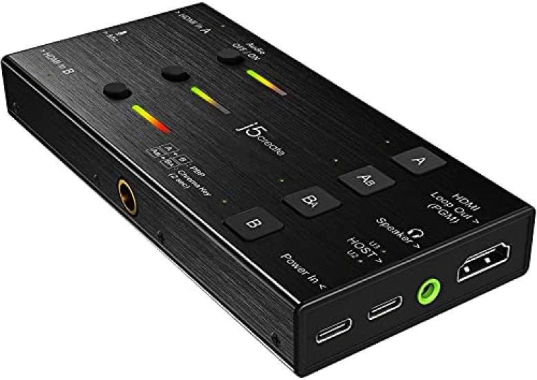 J5 create Двухканальная плата захвата HDMI JVA06