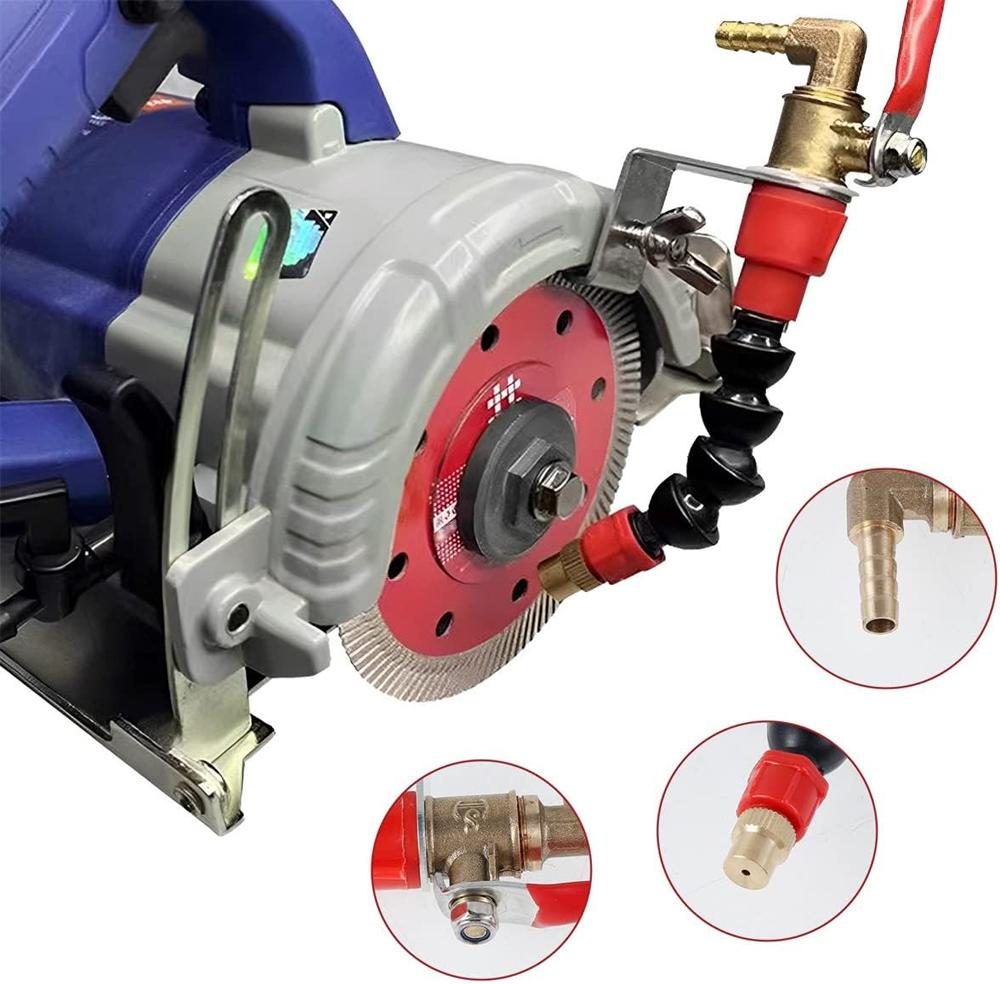 Система распыления воды для удаления пыли, насадка для запотевания охлаждающей жидкости, пылезащитная машина для резки мрамора, кирпича, плитки, угловая шлифовальная машина, резак