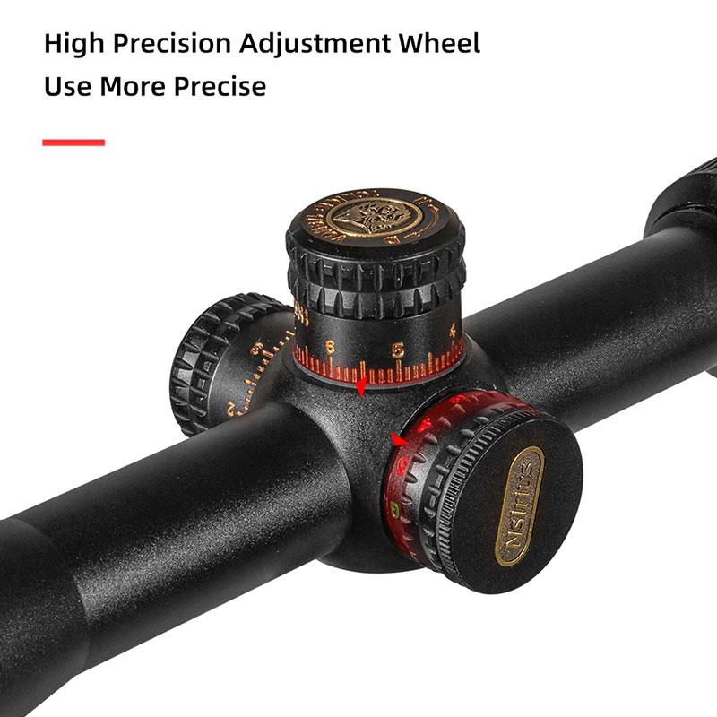 NSIRIUS 6-24X44 AOE Hunting Scope Red Special Crosshair Scope Scope for Hunting Scope Tactical Scope