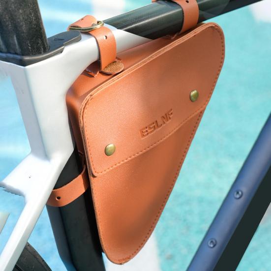 Треугольная сумка для верхней трубы велосипеда, водонепроницаемая, большой емкости, для горного велосипеда, шоссейного, переднего, для горного велосипеда