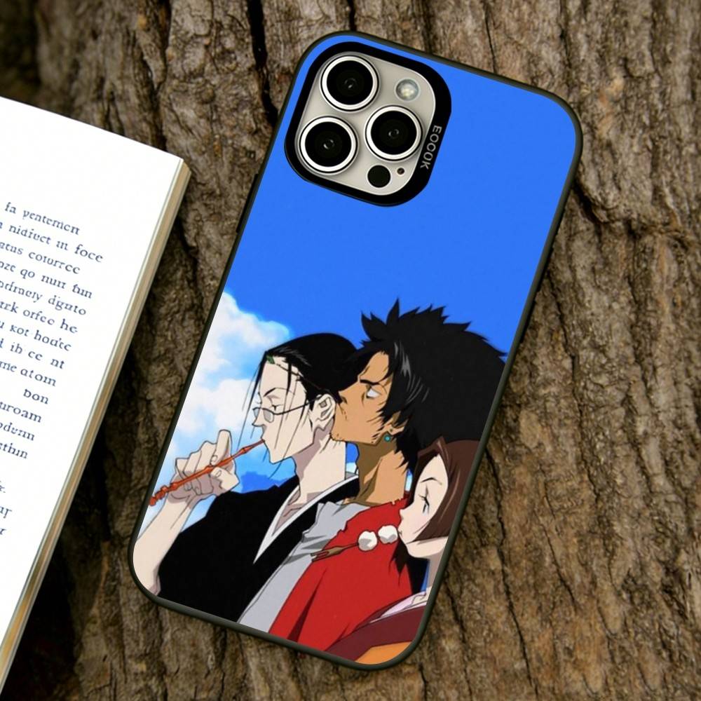 Чехол для телефона Samurai Champloo для iPhone 17,16,15,14,13,12,11 Plus,Pro Max,XS, Цветной Серебристо-Черный Чехол