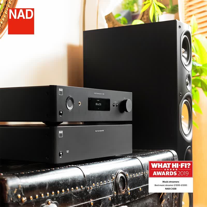 NAD C658 BluOS Streaming DAC Preamplifier (CN version)