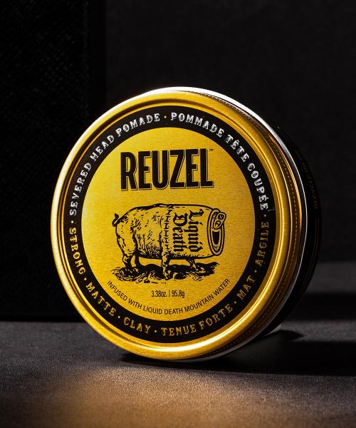 REUZEL Liquid Death Served Head Clay Pomade 95G
