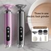 Регулируемая электрическая пилка для ног с наждачными дисками Автоматическая шлифовка для ног Удаление мозолей