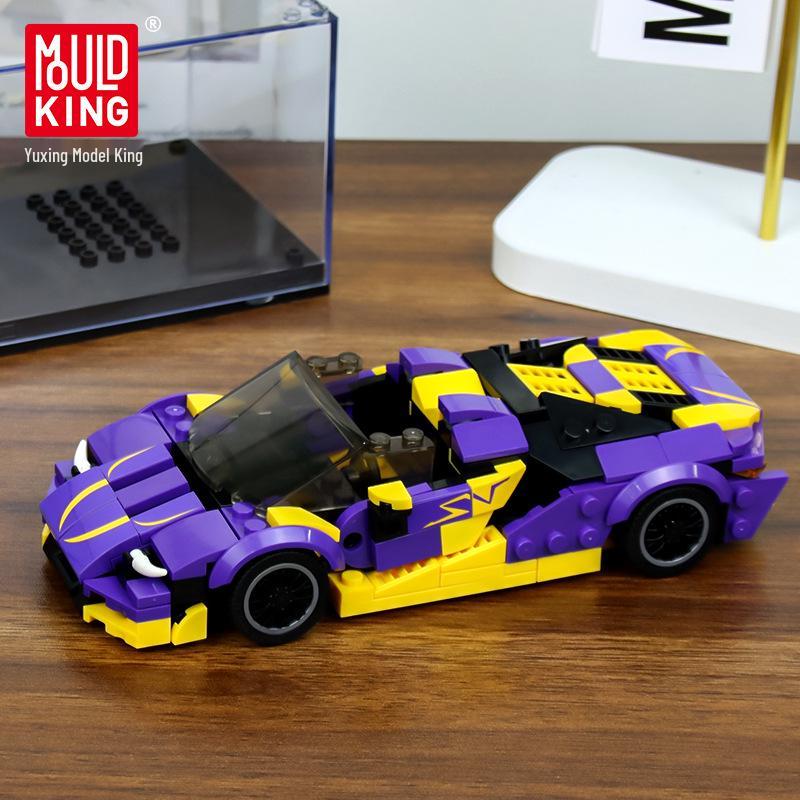 Yuxing Model King Строительные блоки Спортивный автомобиль 27054 - Обучающая игрушка для мальчиков, Модель автомобиля для сборки, Подарок на день рождения, Декоративное украшение