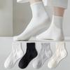 3 Pairs Trendy Candy Color Ankle Socks For Women Tucking Boat Socks Cotton Sweat-absorbing Girls Short Socks Sports Socks