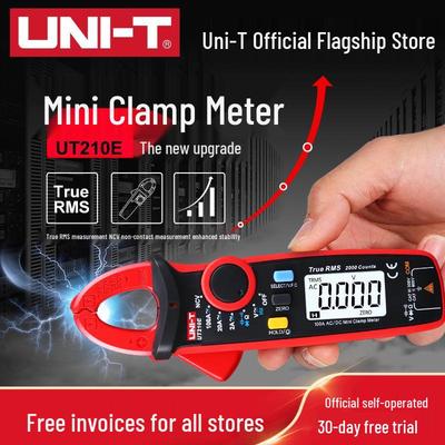 Мини-цифровой клещевой мультиметр AC/DC Uni-T UT210E