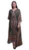 Aztec Geometric Ladies Plus Size Kaftan Summer Wear Beach Coverup Kimono