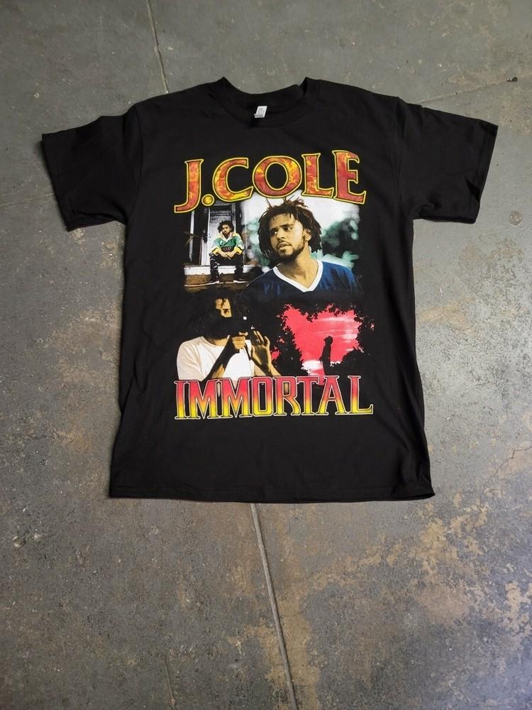НОВАЯ ФУТБОЛКА J COLE IMMORTAL Унисекс Футболка