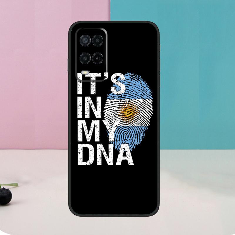 Argentina Flag Case For Oppo A74 A54 A94 A80 A60 A40 A18 A38 A58 A78 A98 A96 A76 A16 A15 A17 A57 A5 A6 Pro