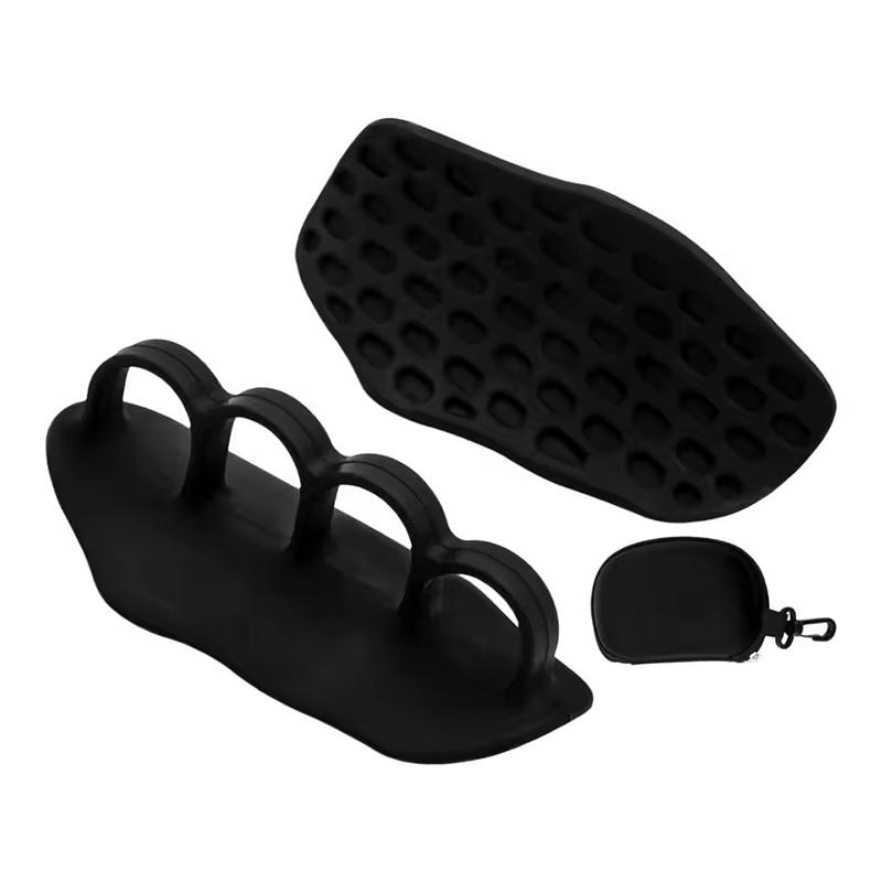 2 шт. нескользящие тренировочные ручки для мужчин и женщин, становая тяга, тяжелая атлетика, съемные ручки, расширитель пальцев, усилитель хвата